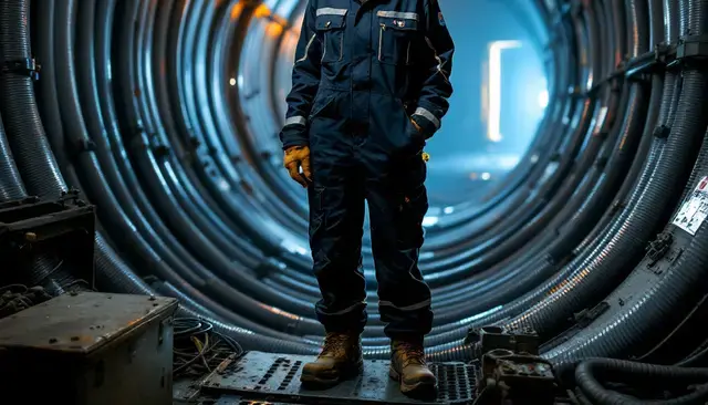 Subsea Cable Engineer Editorial Portrait